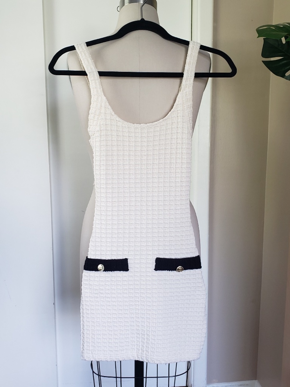 Zara Tweed Style Bodycon Size Small